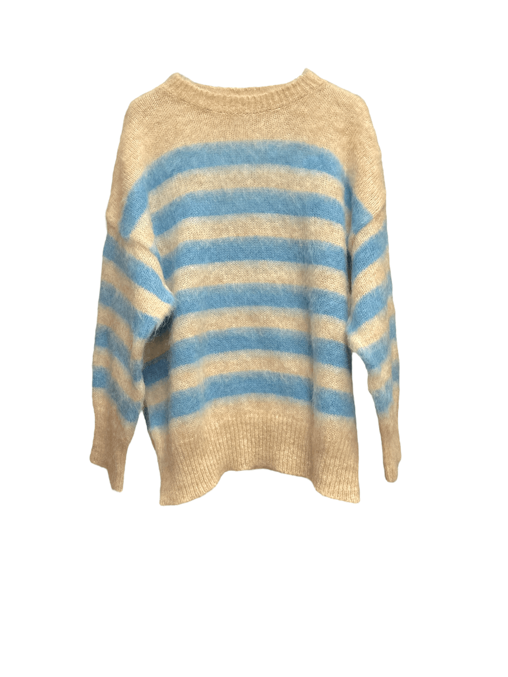 Kontatto beige denim line pullover