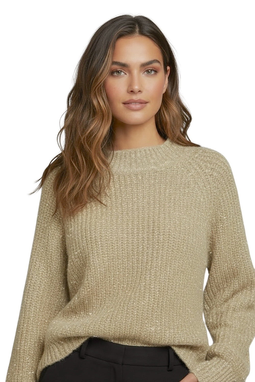Maglione dorato Kontatto