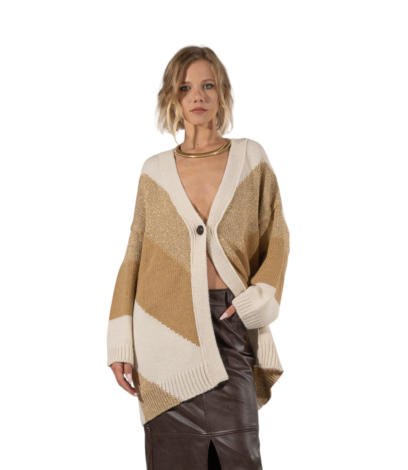 Kontatto butter cardigan
