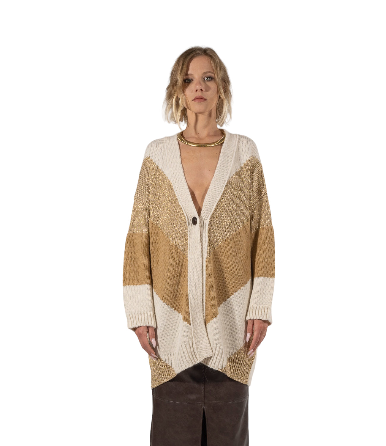 Kontatto butter cardigan