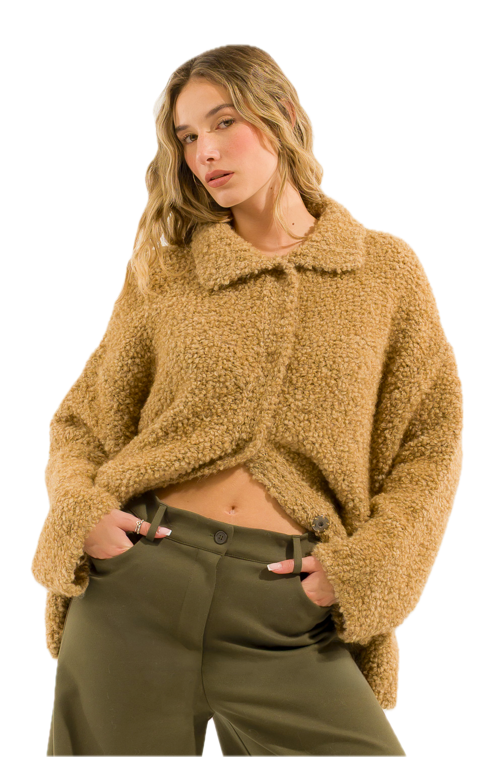 Kontatto camel jacket