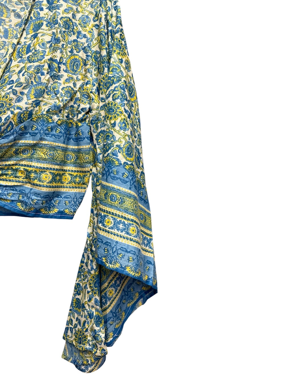 Hindi light blue shirt