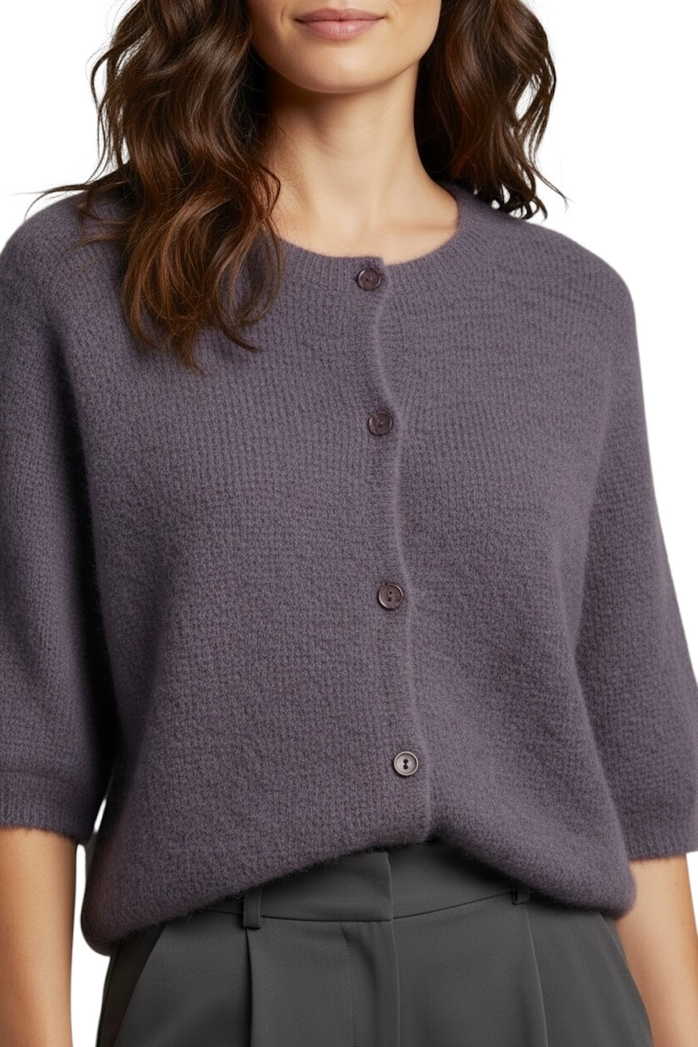 Le îls brown cardigan
