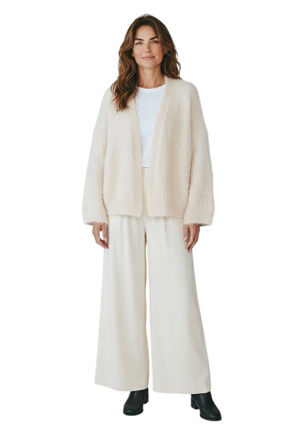 Le îls cream cardigan