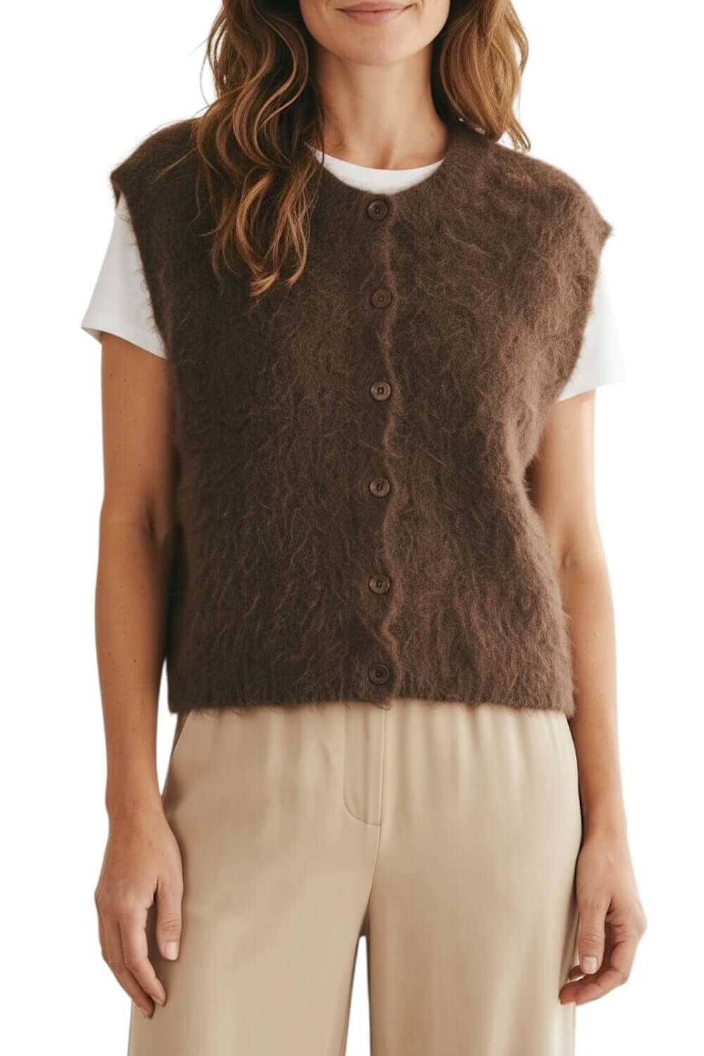 Le îls brown vest