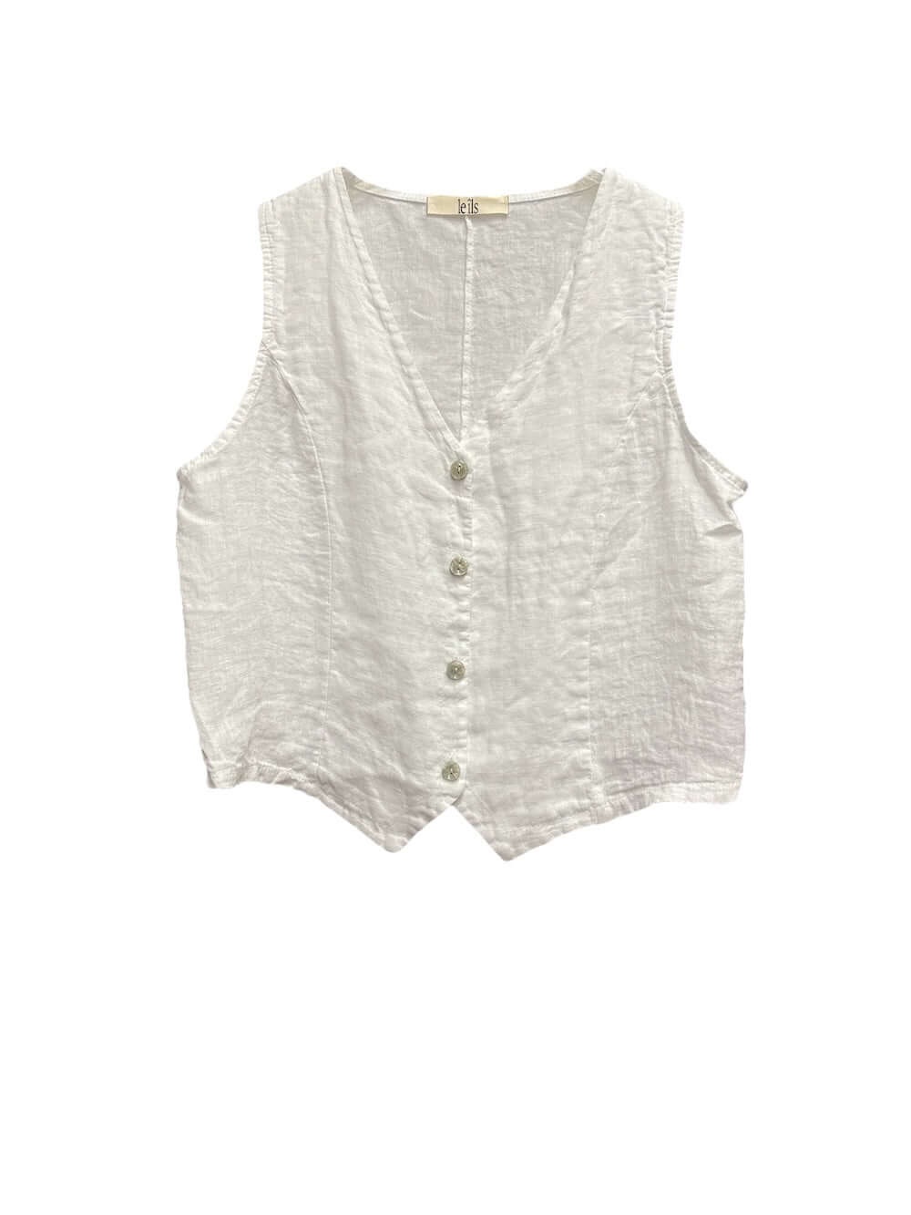 Le îls white vest