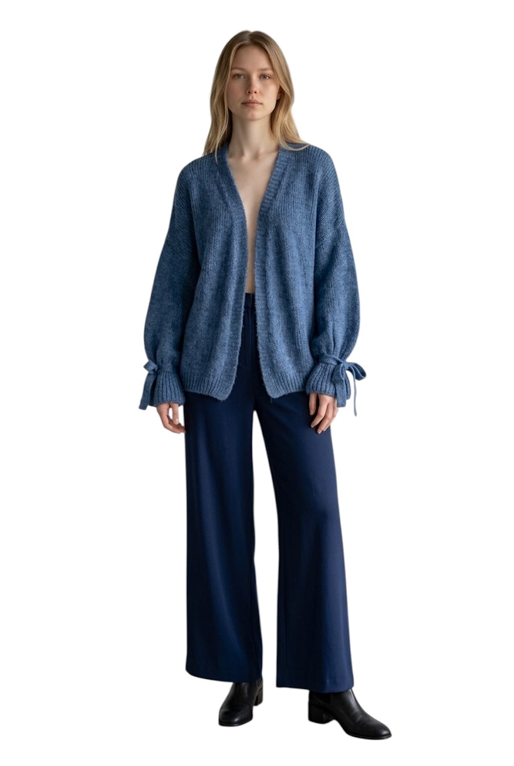 Le îls blue cardigan
