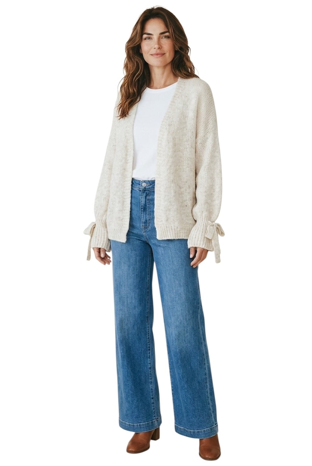 Le îls cream cardigan
