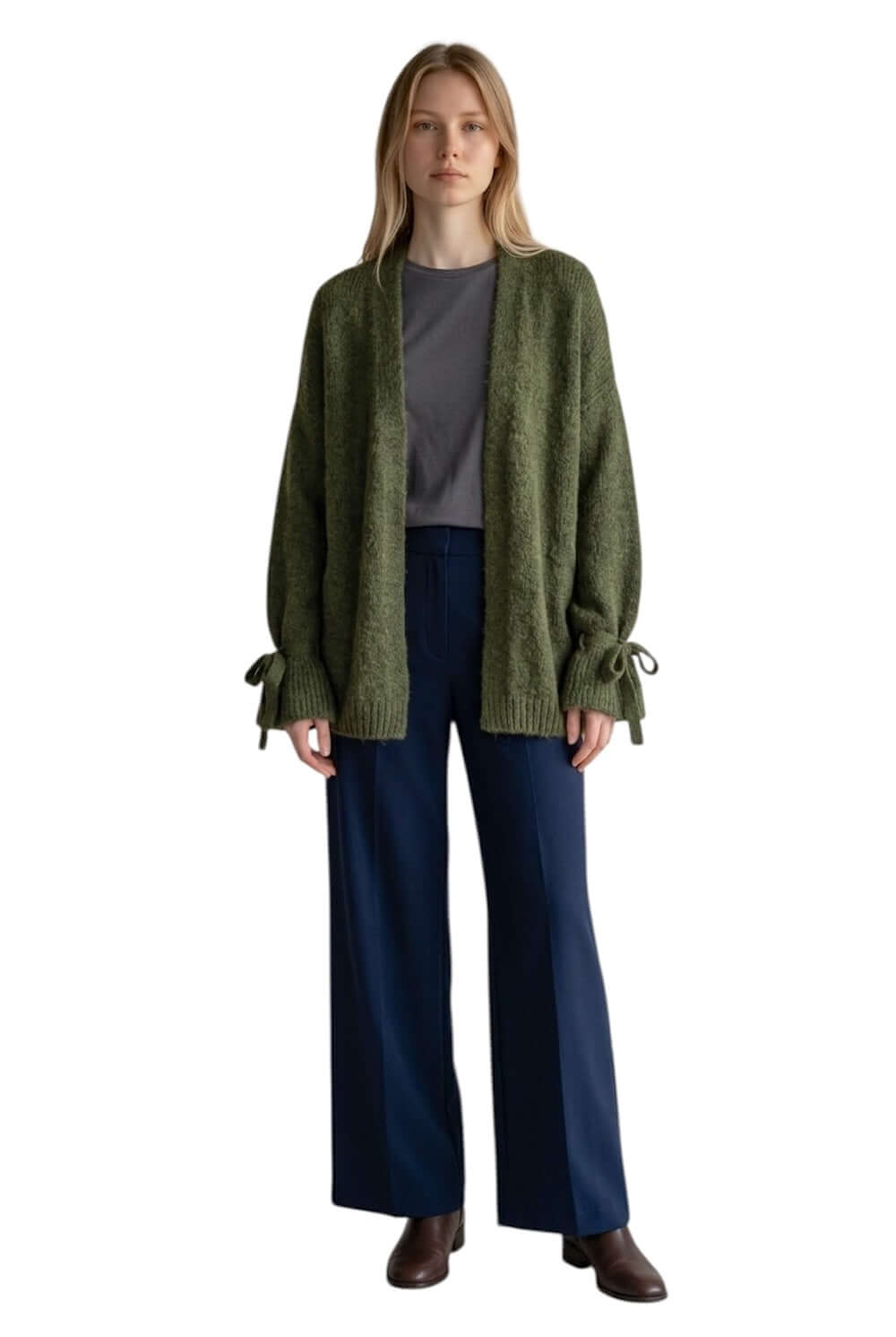 Le îls green cardigan