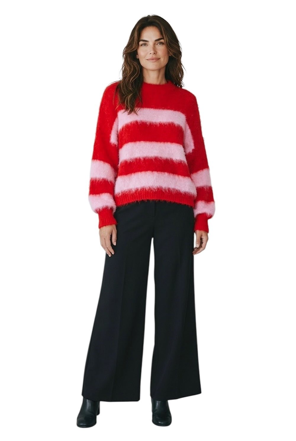 Le îls red pink pullover