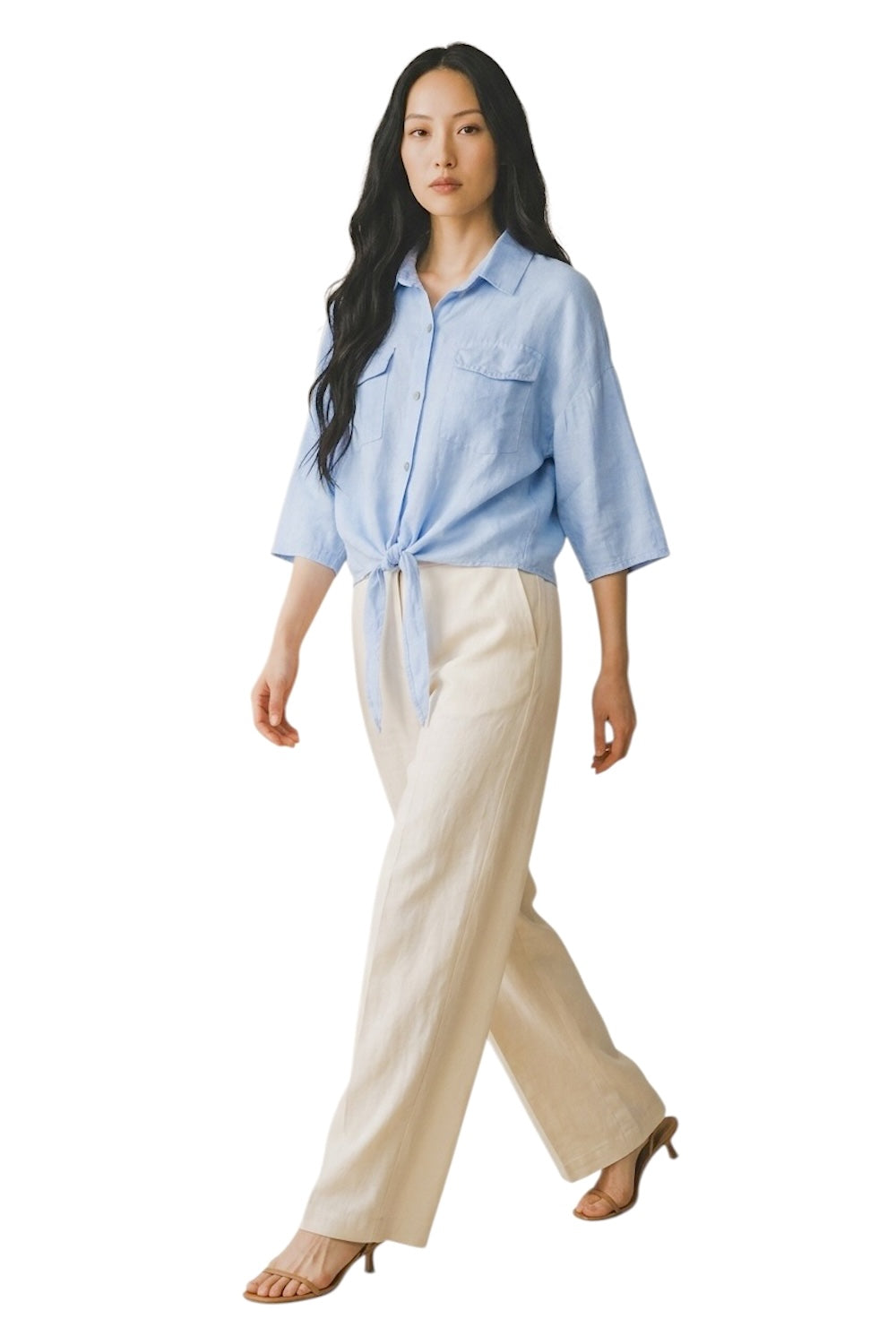 Le îls light blue shirt