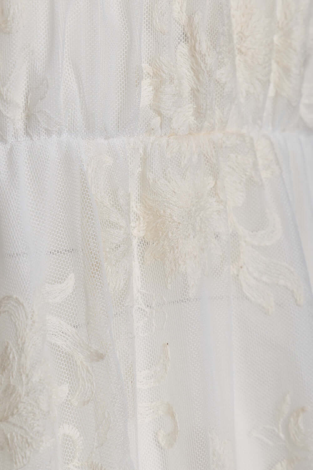 Saiph white damasco dress