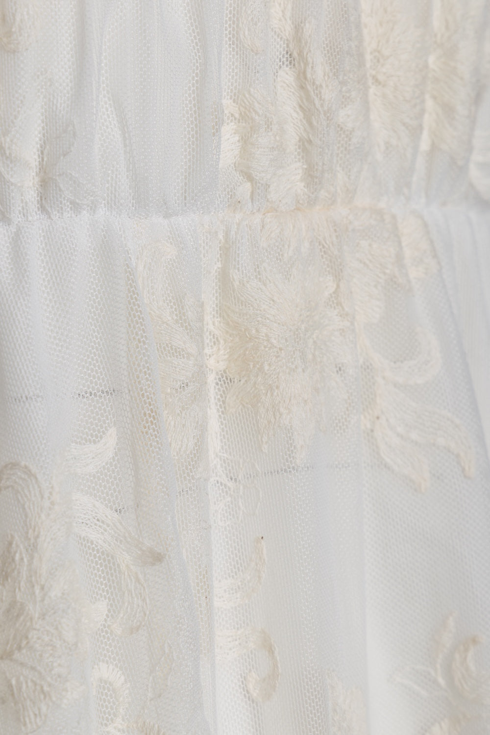 Saiph white flower dress