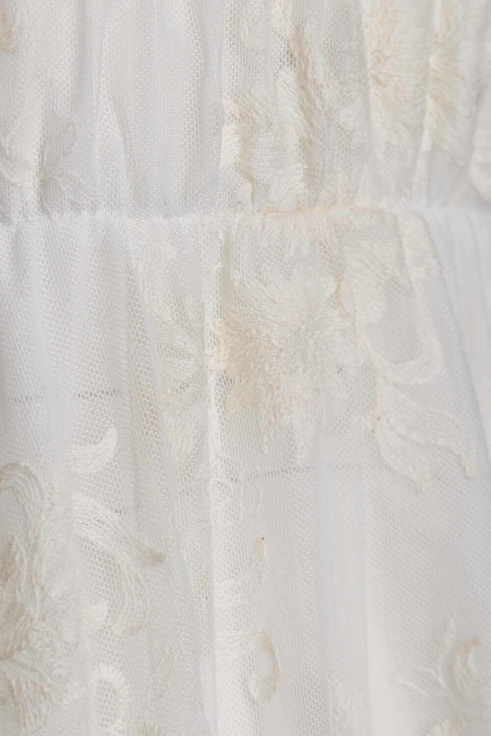 Saiph white flower dress