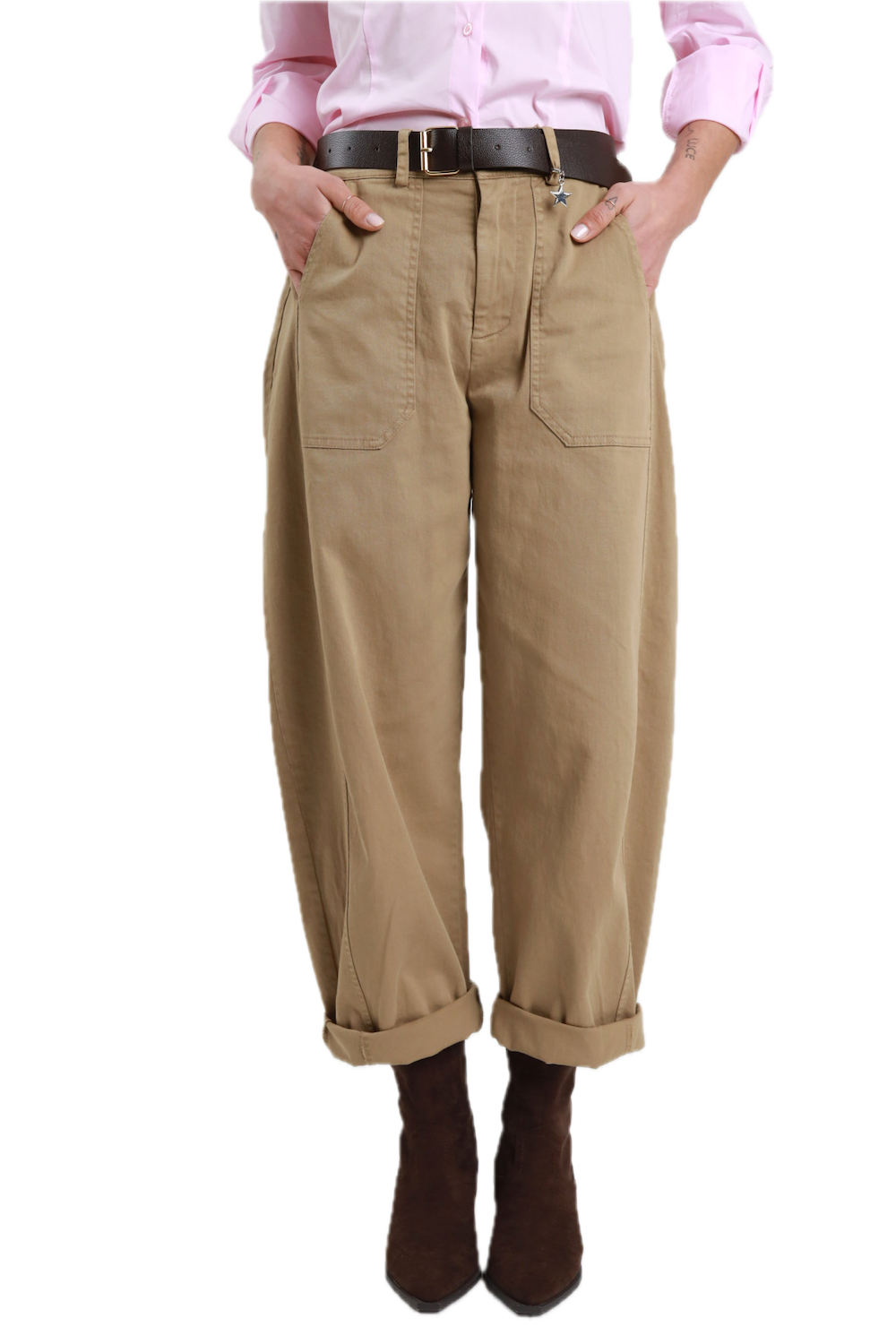 Susy Mix camel pants