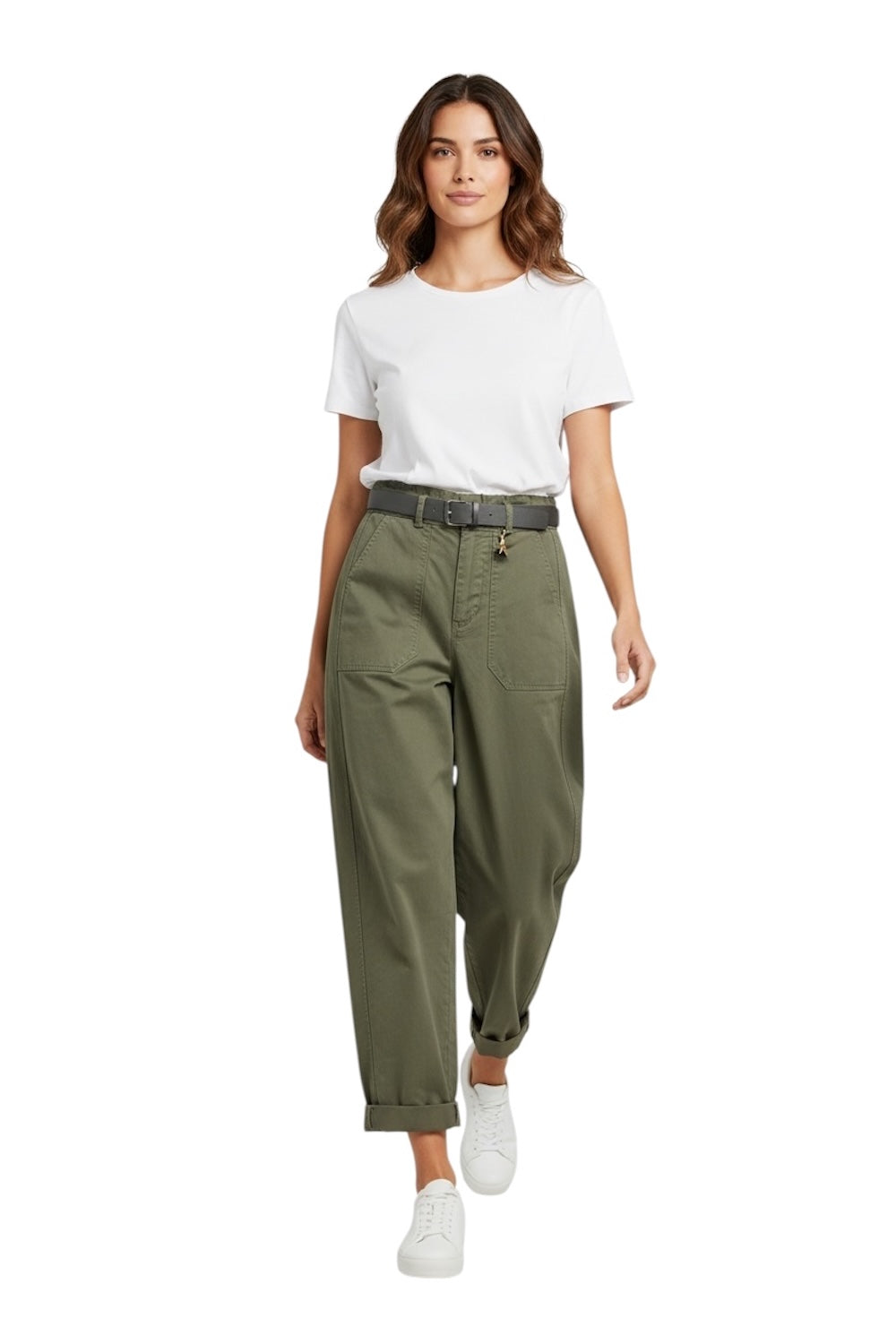 Pantaloni verdi Susy Mix