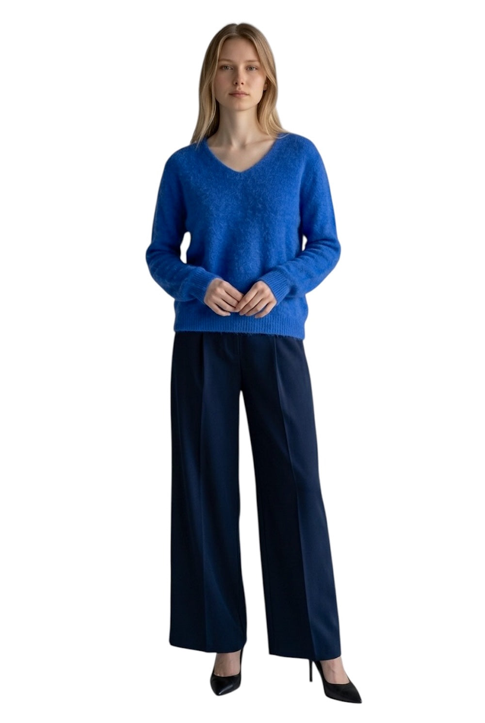 Le îls electric blue pullover