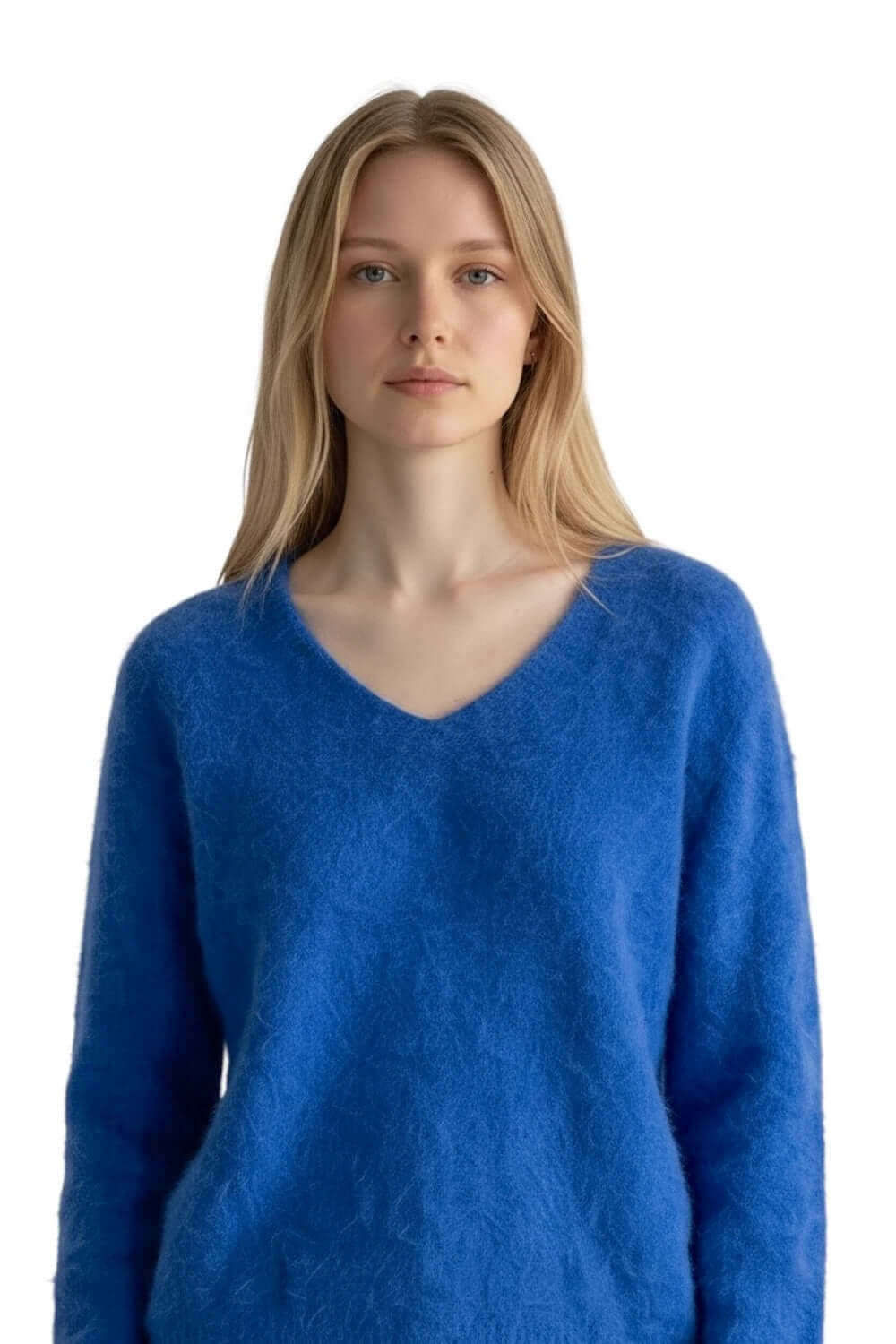 Le îls electric blauer Pullover