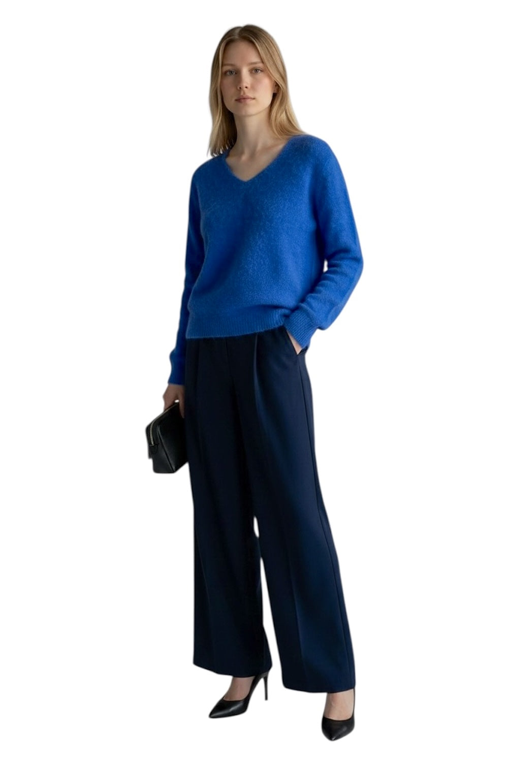Le îls electric blue pullover