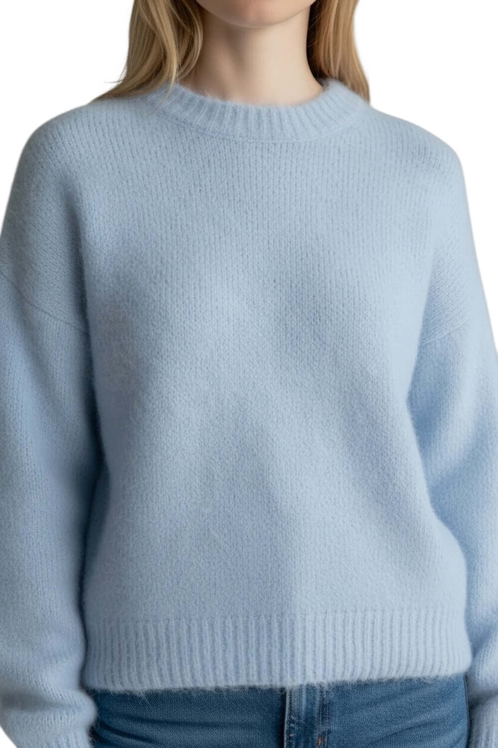 Le îls light blue pullover