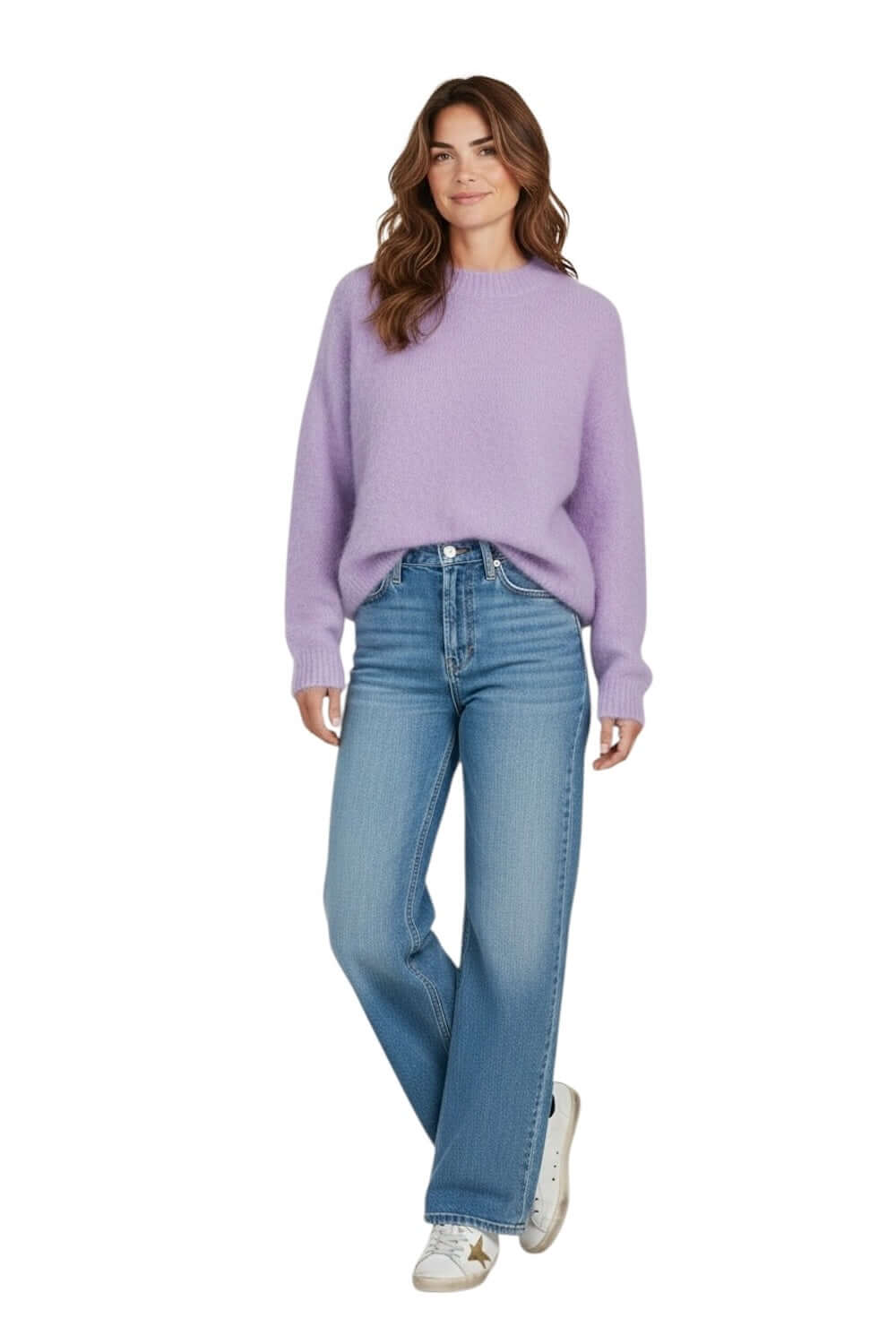 Le îls lilac pullover