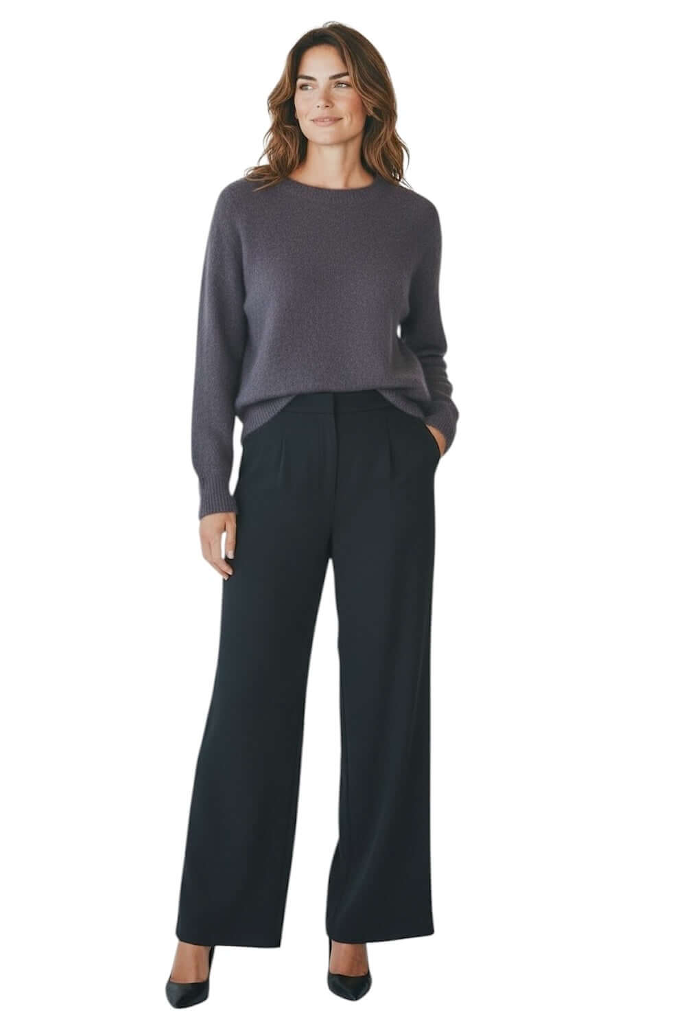 Le îls dark brown pullover