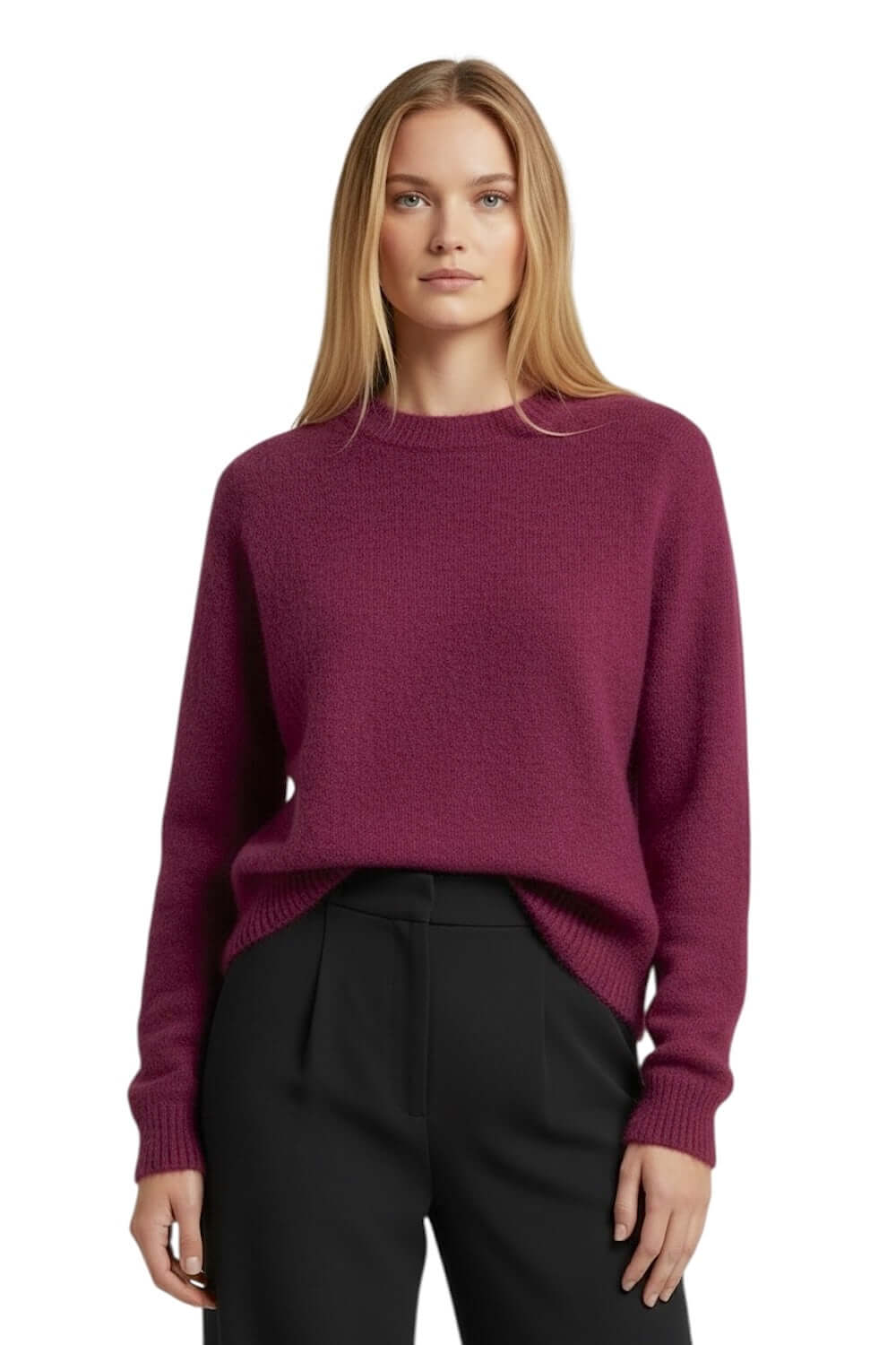 Le îls wine red pullover