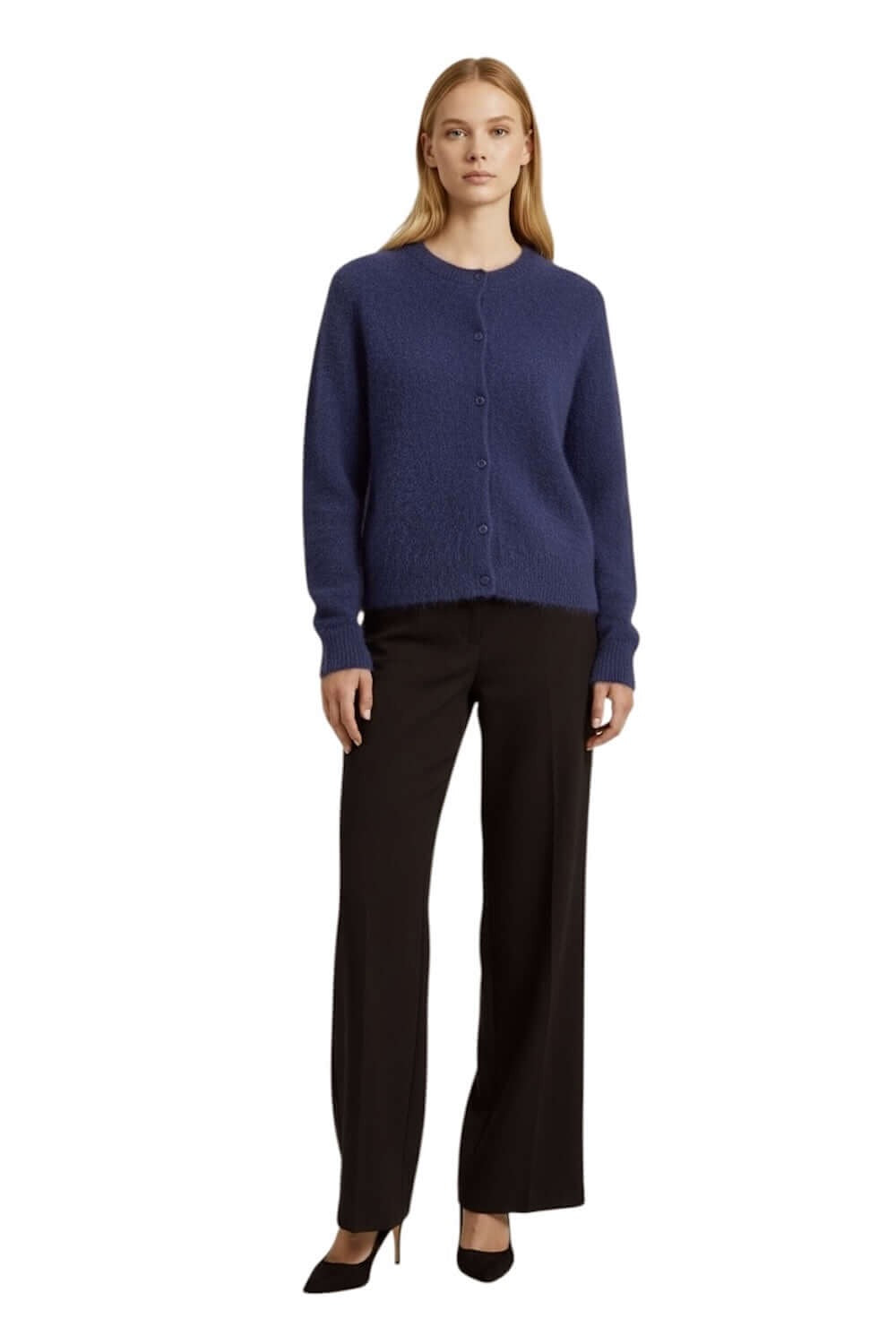 Le îls blue cardigan