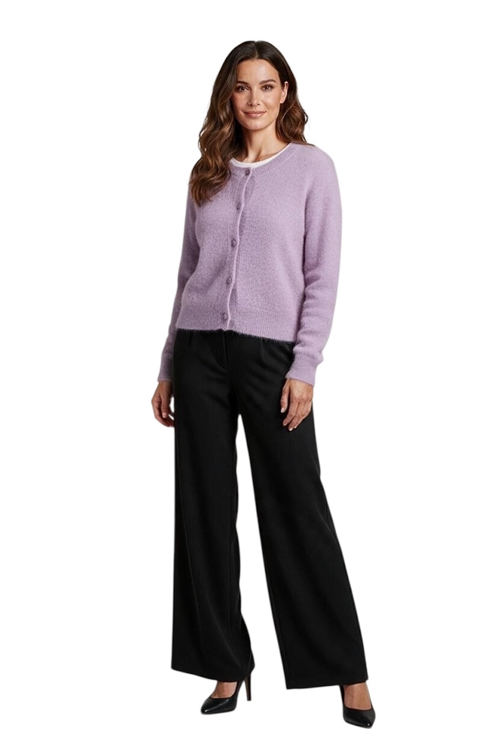 Le îls lilac cardigan