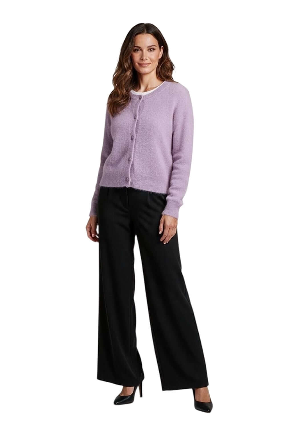 Le îls lilac cardigan
