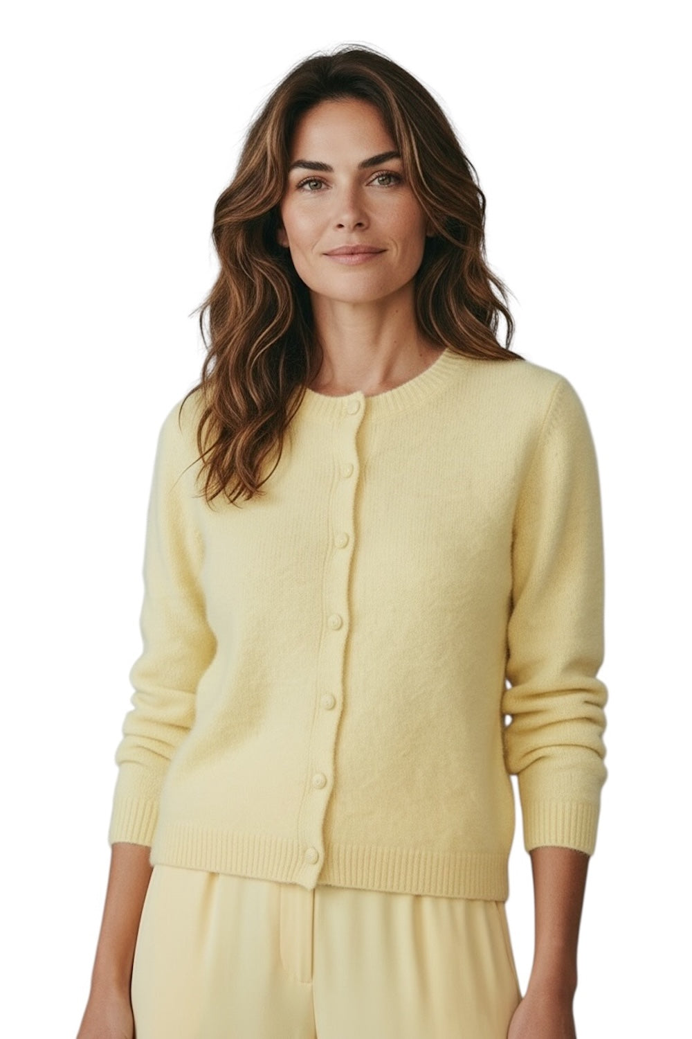 Le îls yellow cardigan