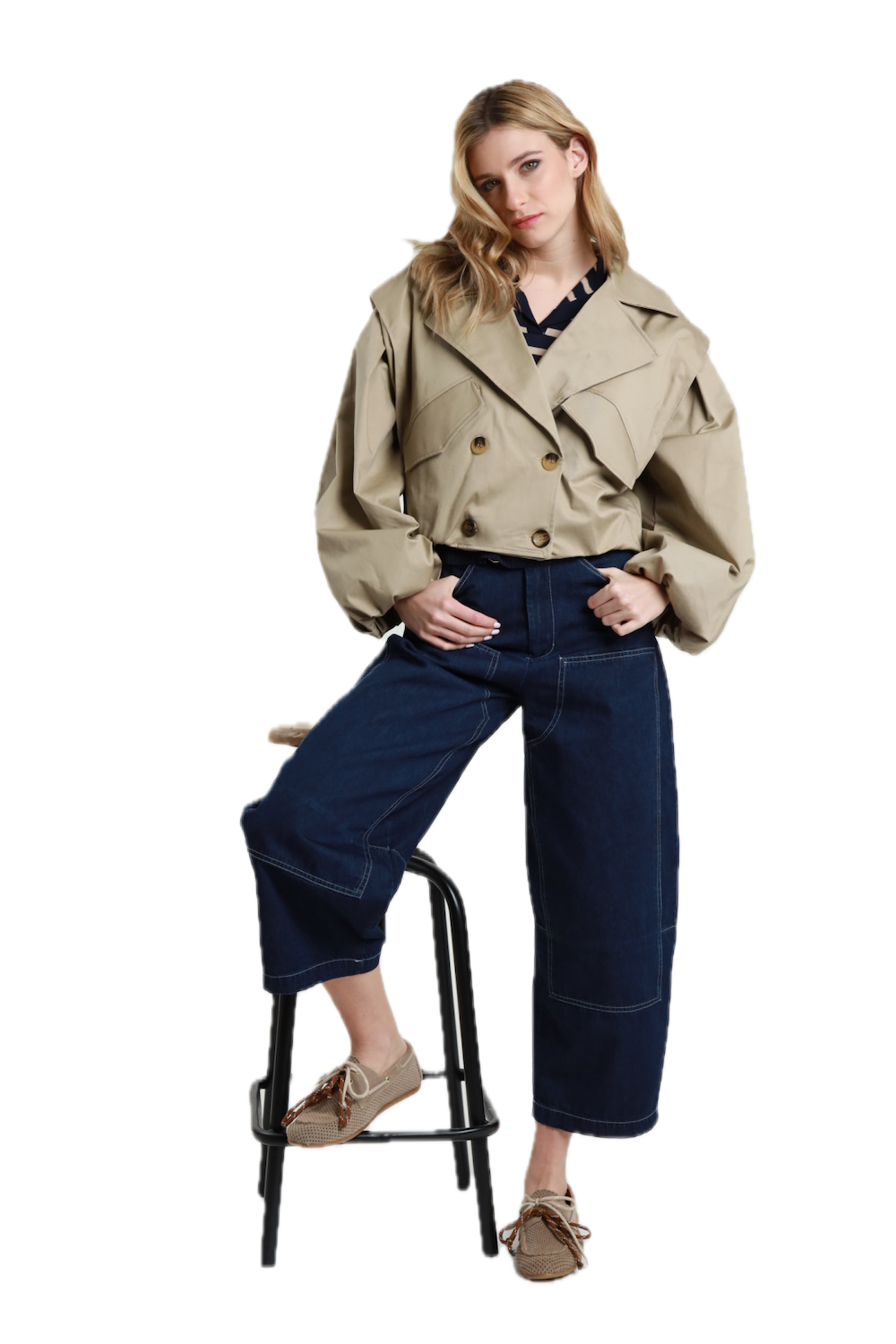Susy Mix blue denim pants