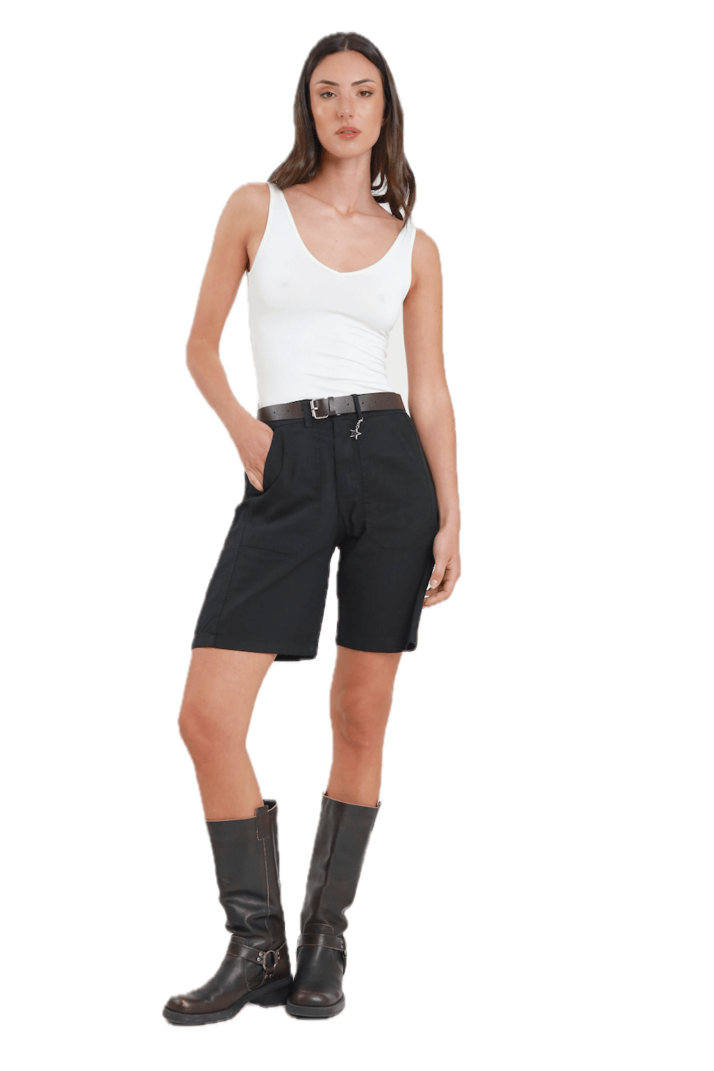 Susy Mix schwarze Bermuda