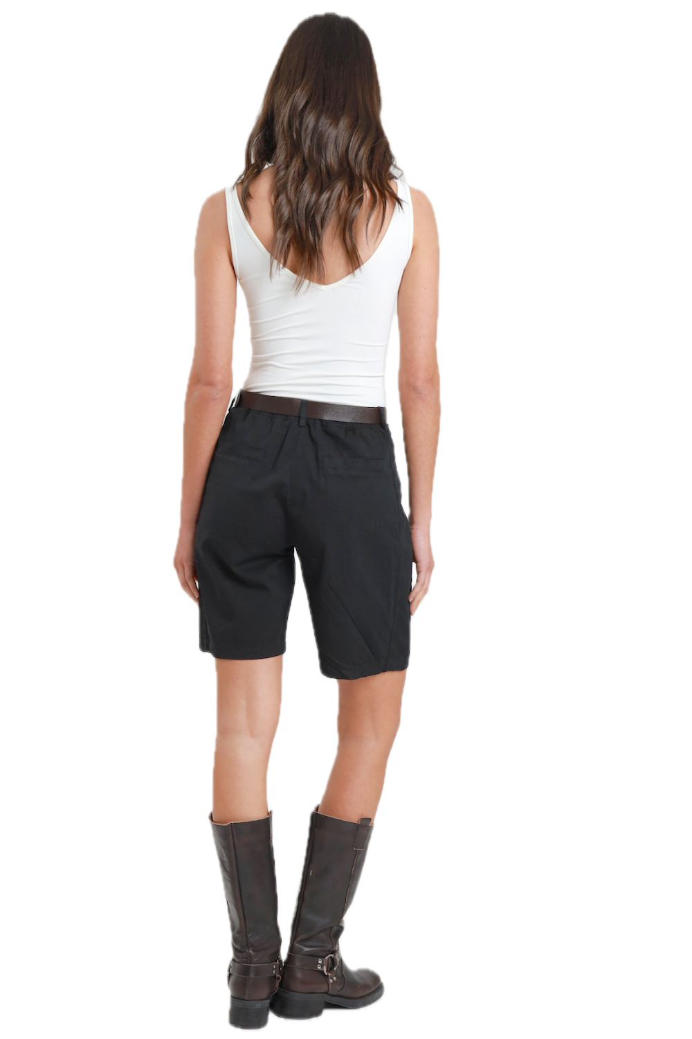 Susy Mix black bermuda