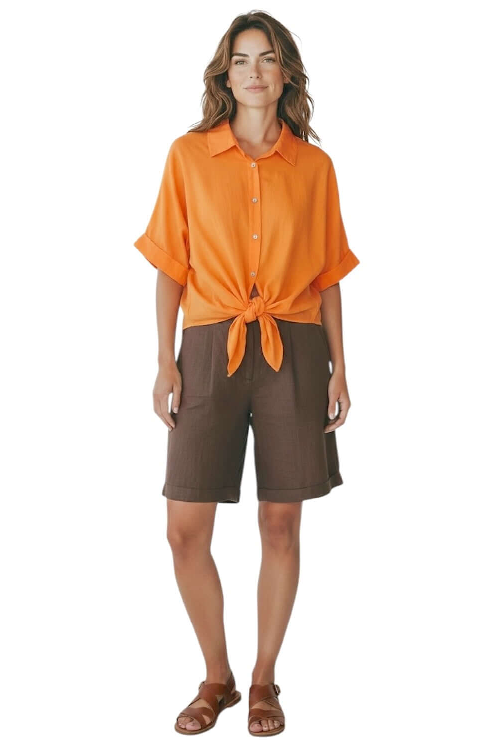 Susy Mix oranges Hemd