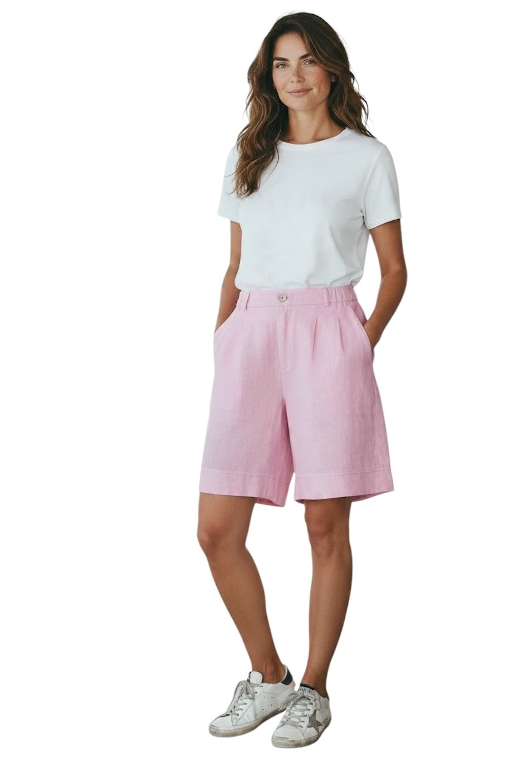 Le îls pink bermuda