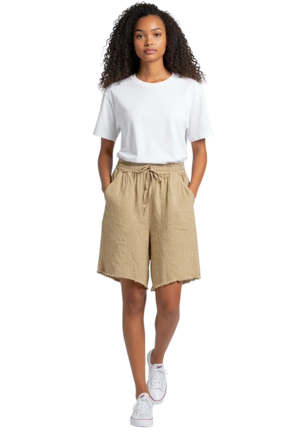 Le îls camel bermuda