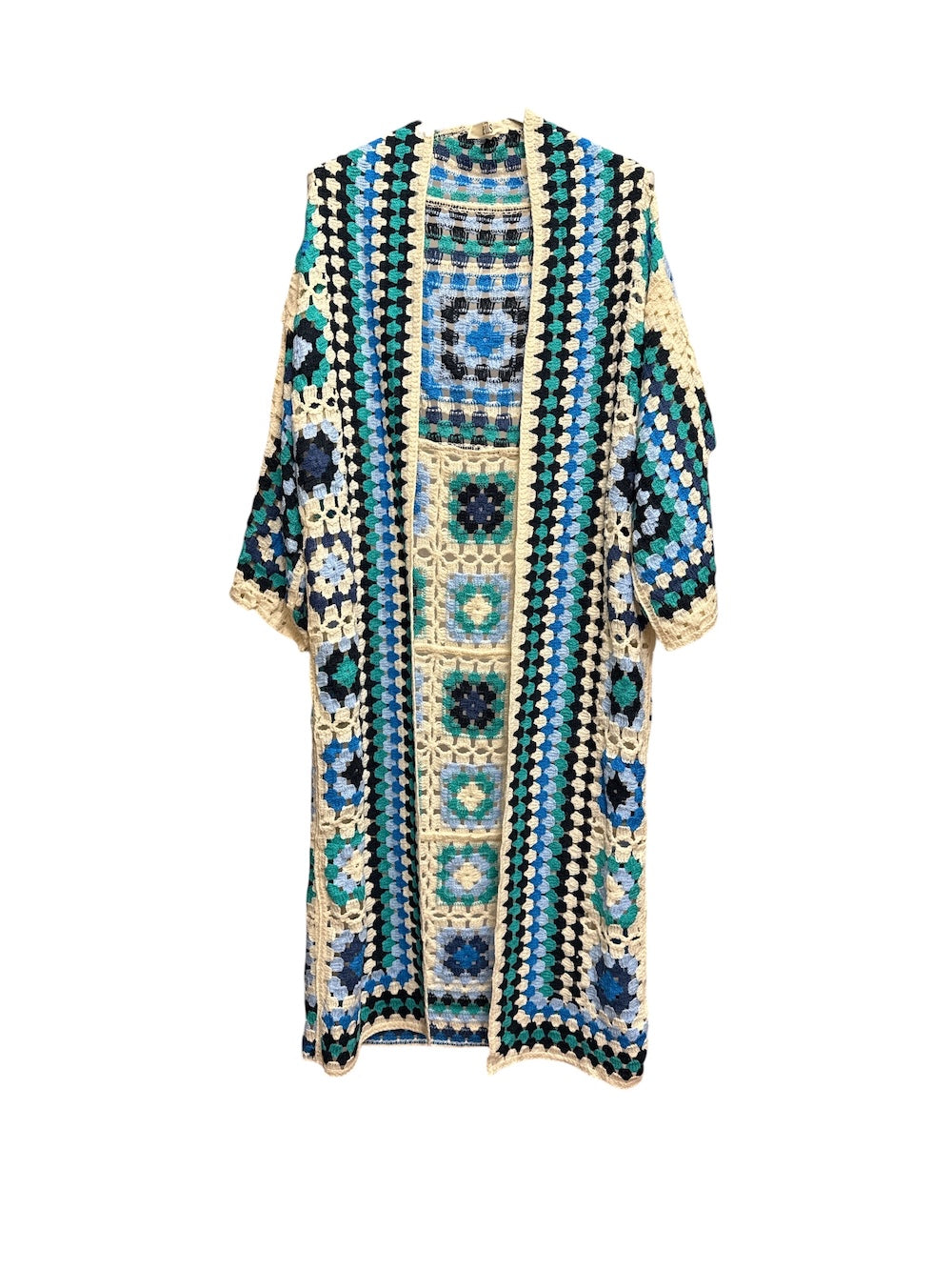 Le îls multicolor blue cardigan