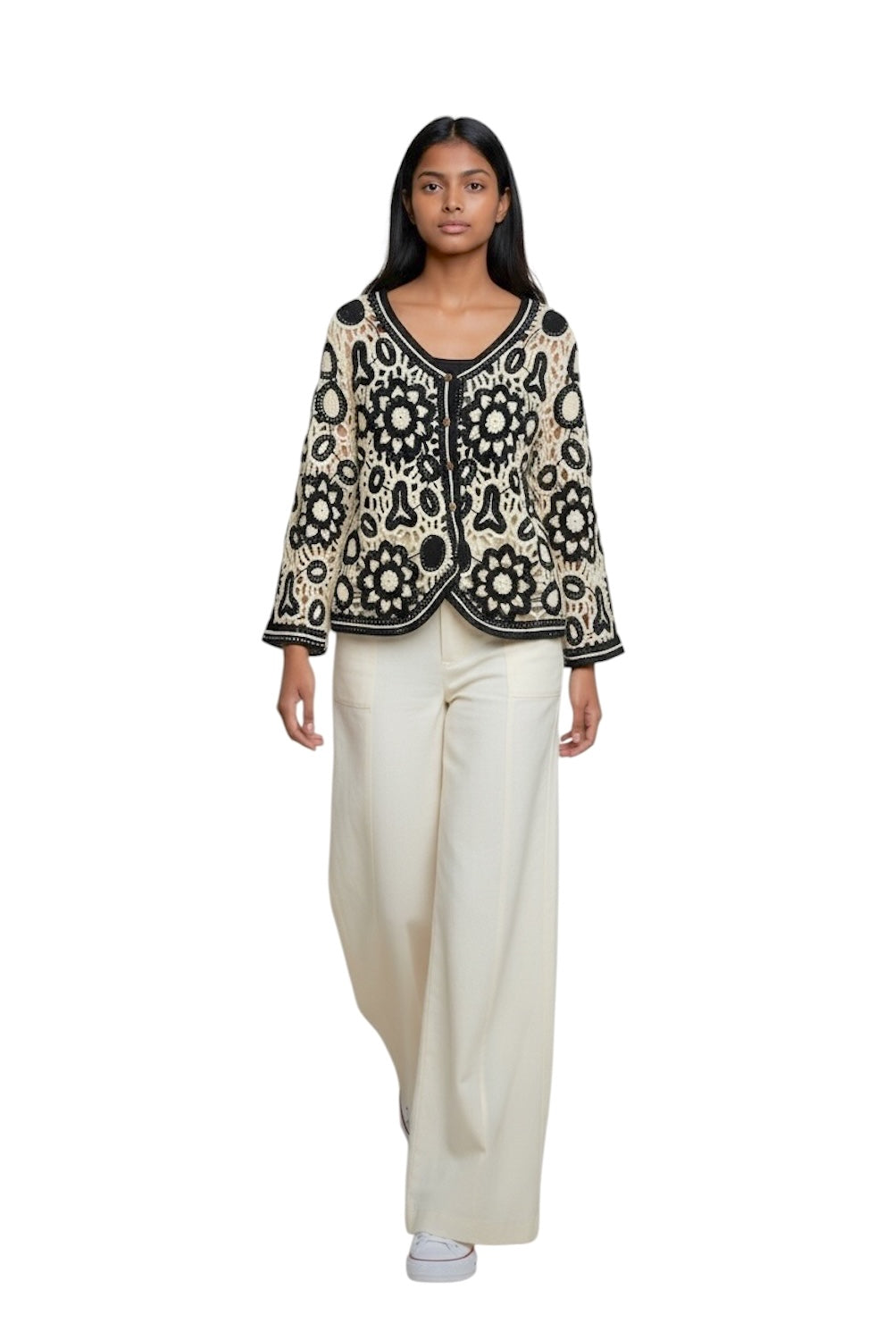 Le îls black cardigan