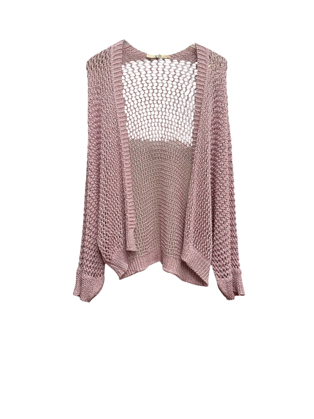 Le îls pink cardigan