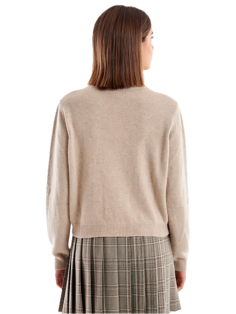 Vicolo jewel beige cardigan