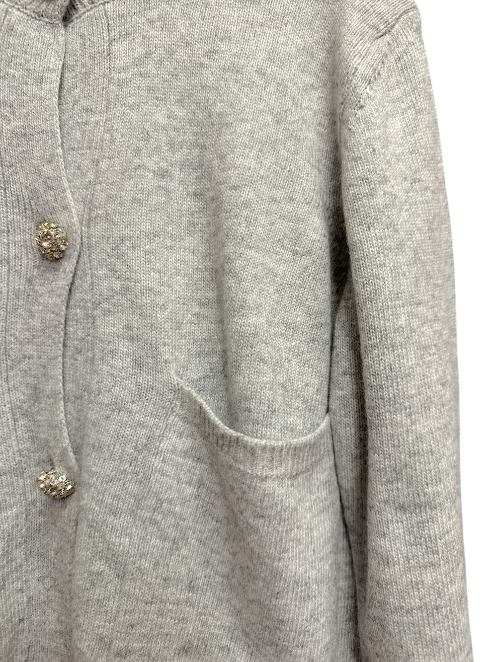 Vicolo jewel grey cardigan