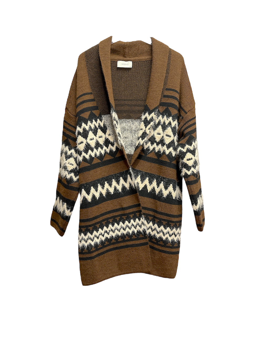 Vicolo brown cardigan
