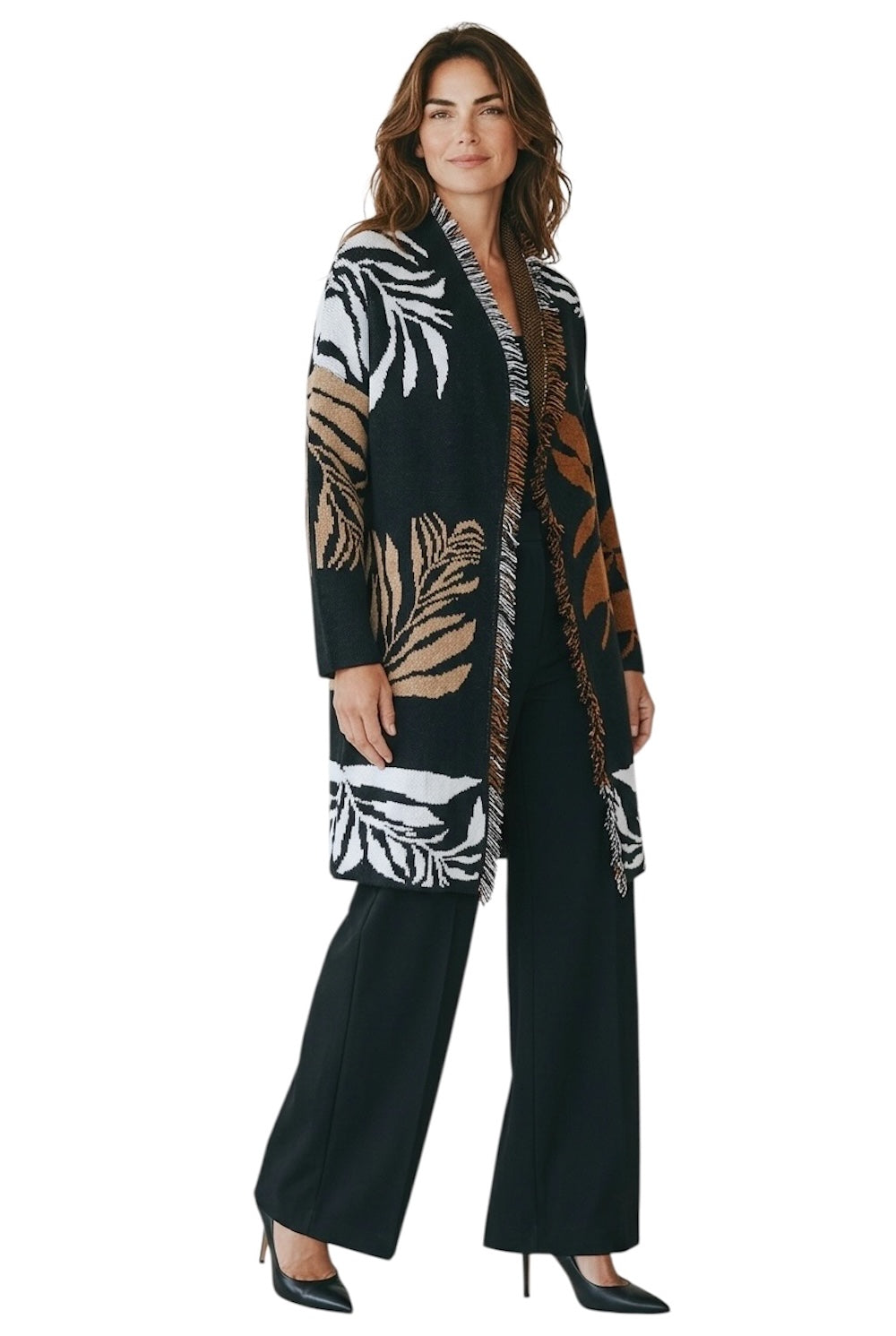 Vicolo multicolor black cardigan