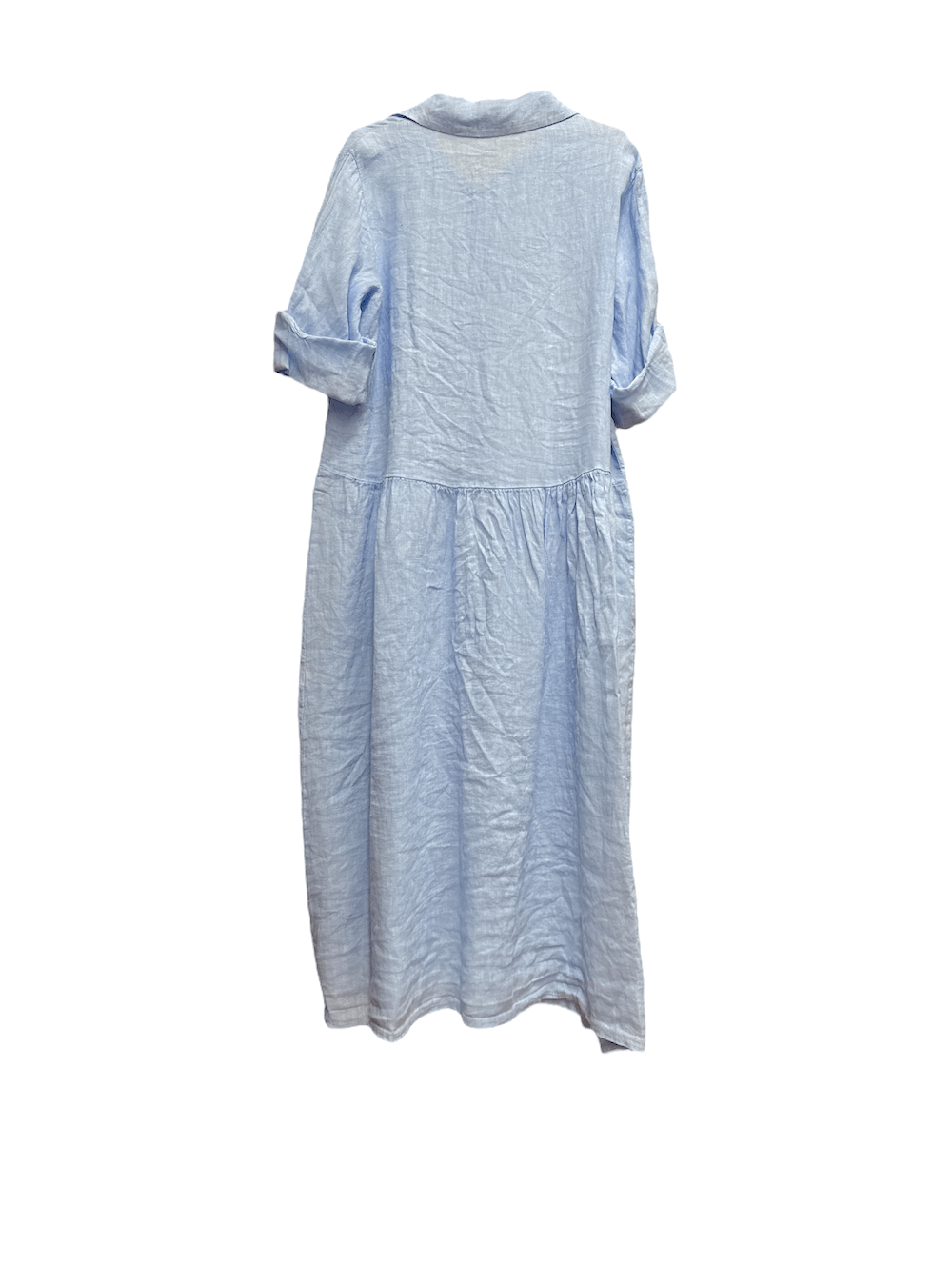 Le îls light blue chemisier dress