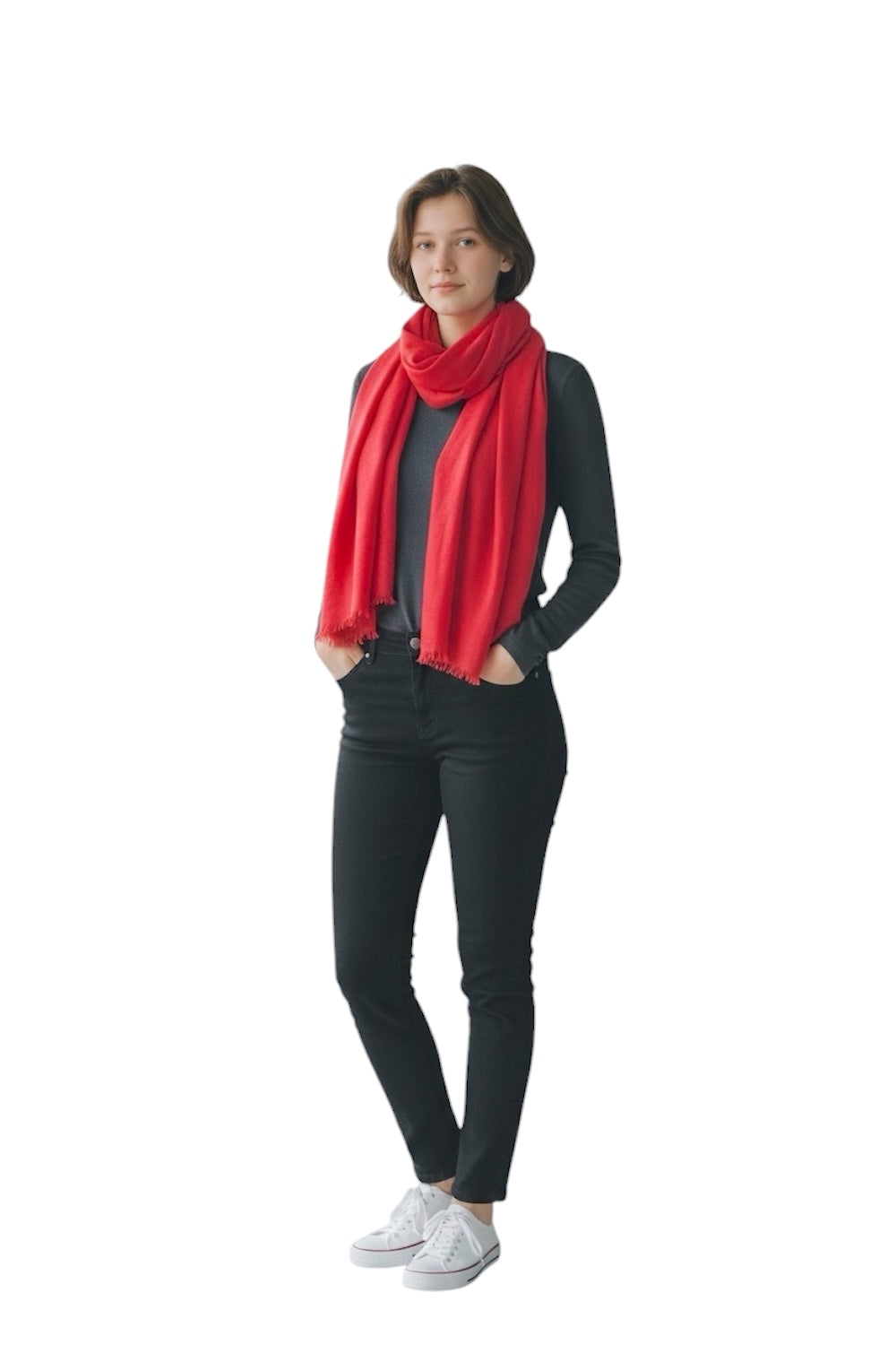 Susy Mix red scarf