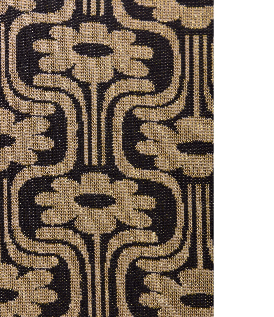 Saiph gold print dress