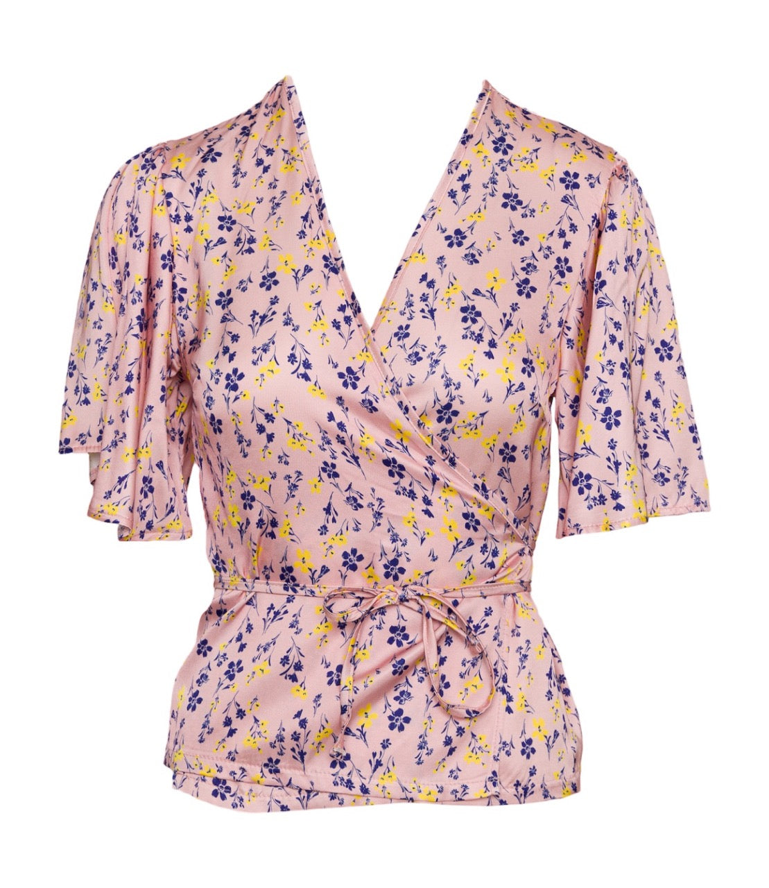 Saiph floral pink print shirt