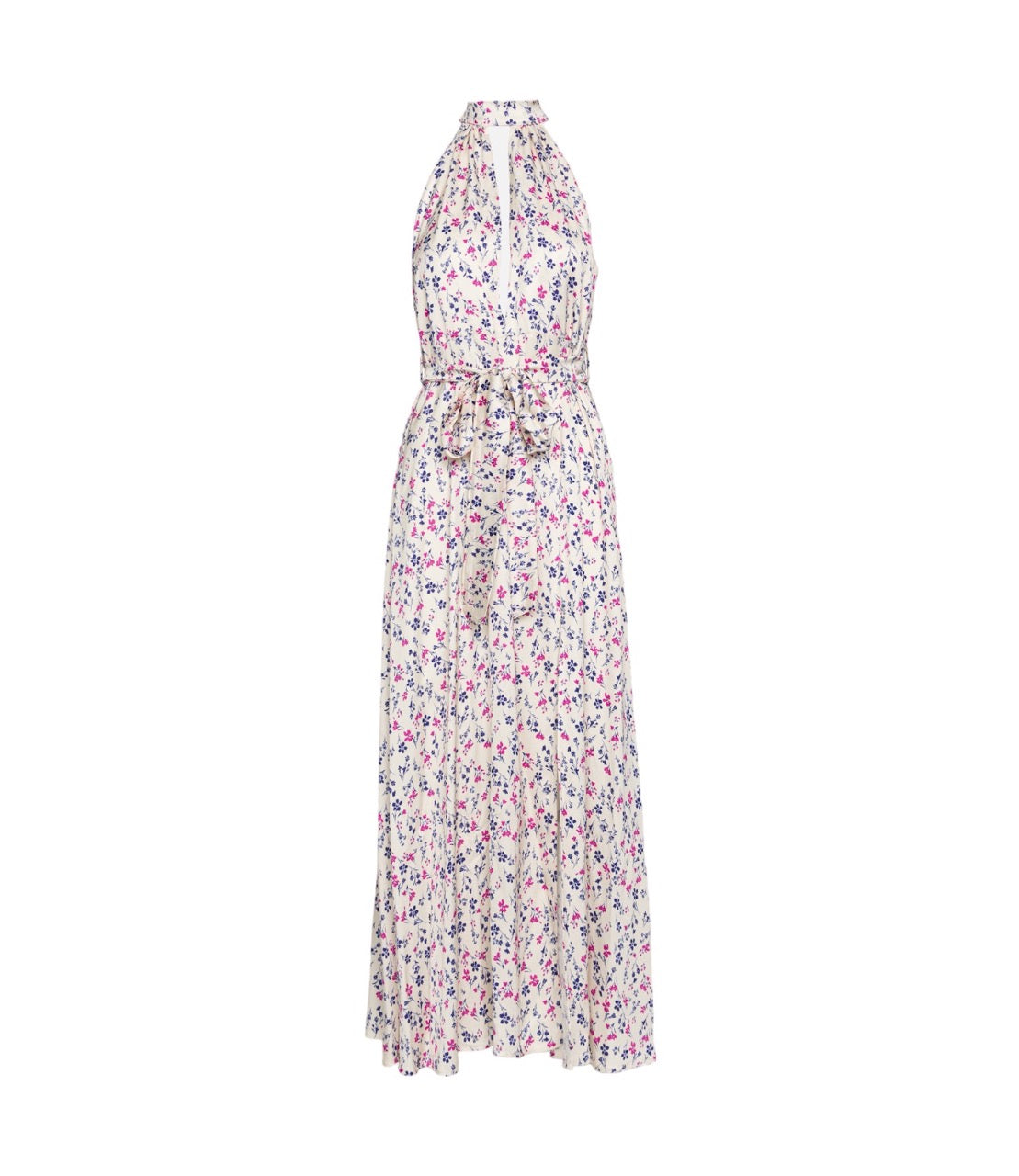 Saiph floral cream print long dress