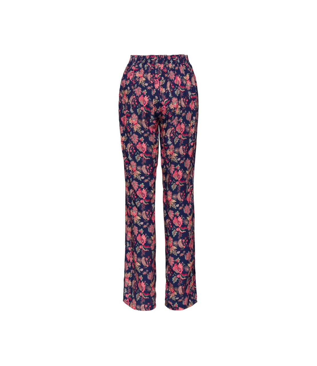 Saiph flower print blue pants